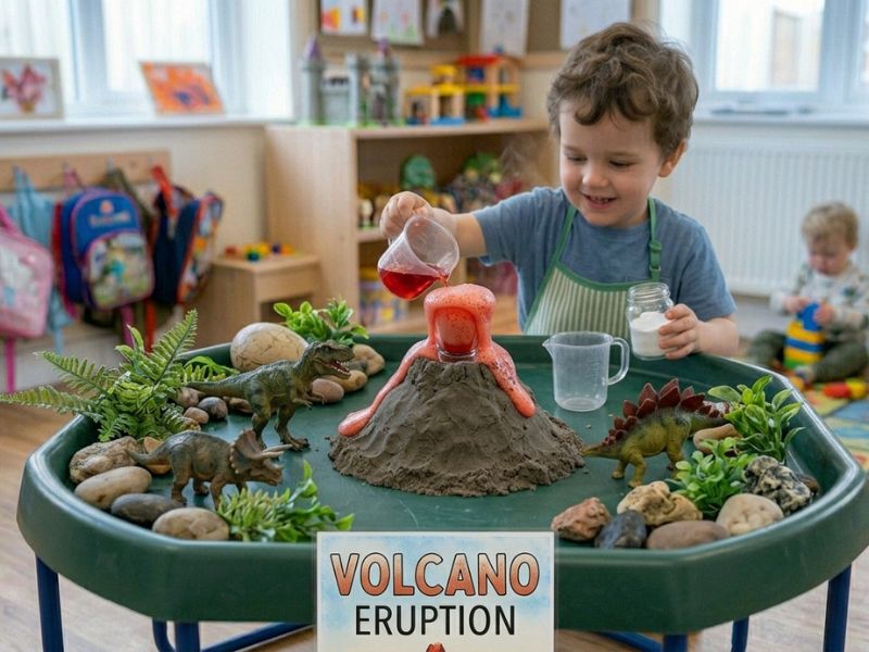 dinosaur tuff tray ideas